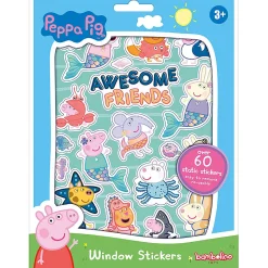 Greta Gris Fönsterstickers (3 år+)
