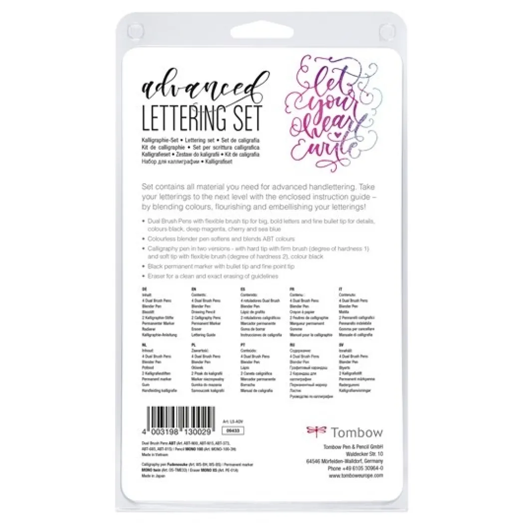 Hand Lettering Set Advanced