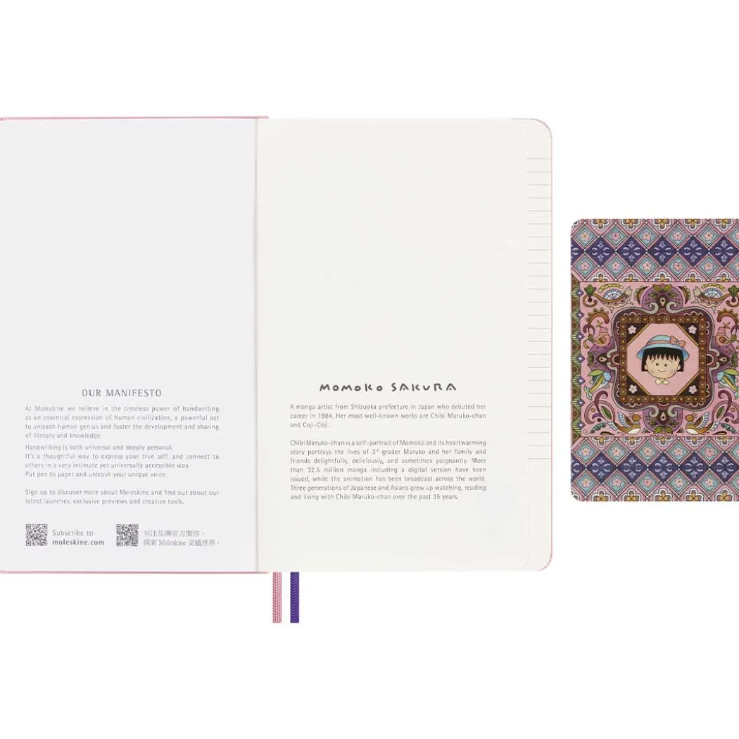 Hard Cover Notebook Large Momoko Sakura