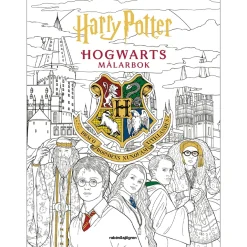 Harry Potter Hogwarts målarbok