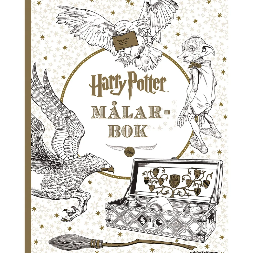 Harry Potter målarbok
