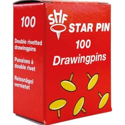 Häftstift Metall 100-pack