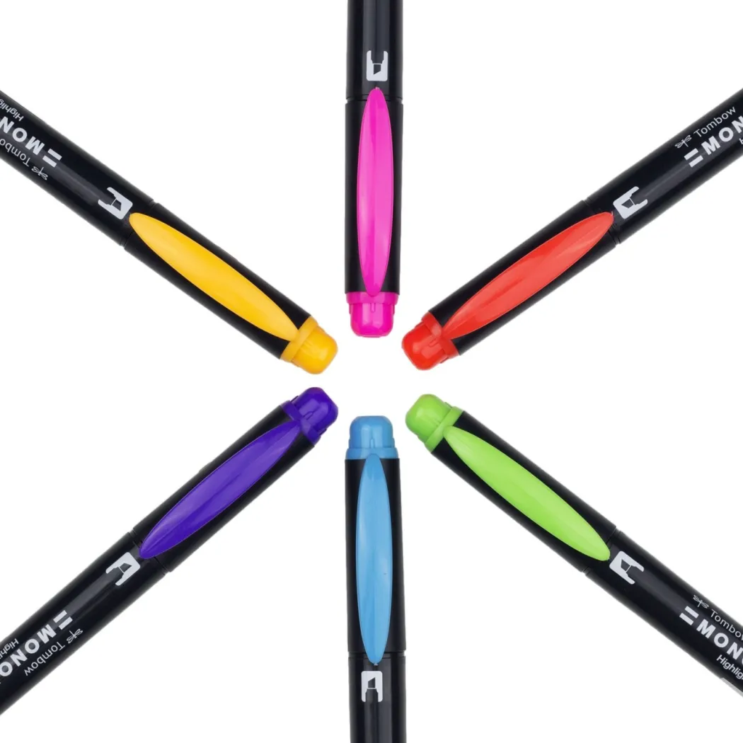 Highlighter MONO Edge 6-set