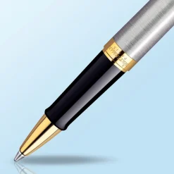 Hémisphère Steel/Gold Rollerball