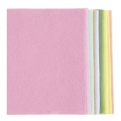 Hobbyfilt A4 10-pack Pastellfärger