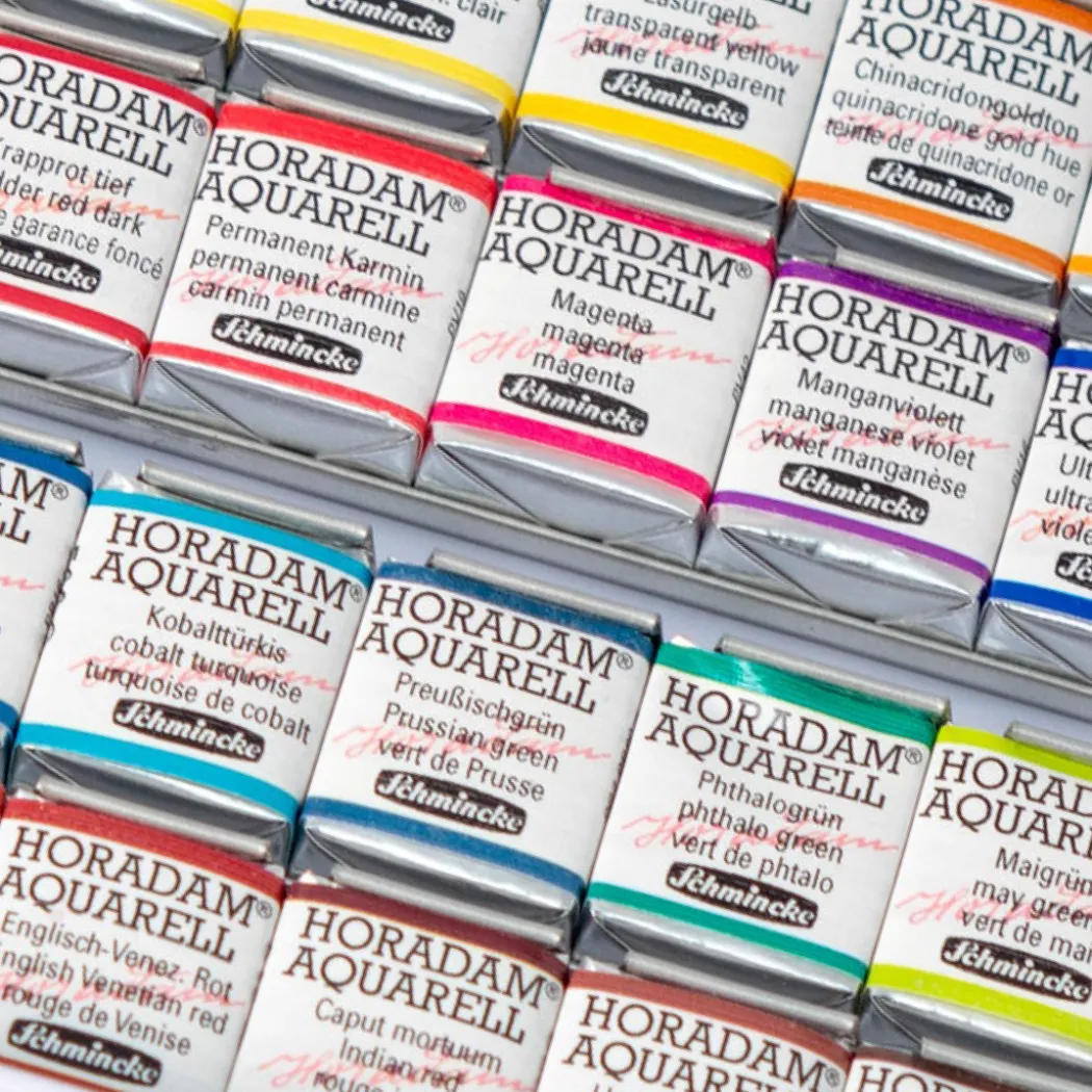 Horadam Aquarell Half Pans 48-set