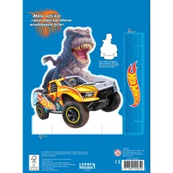 Hot Wheels Målarbok med klistermärken