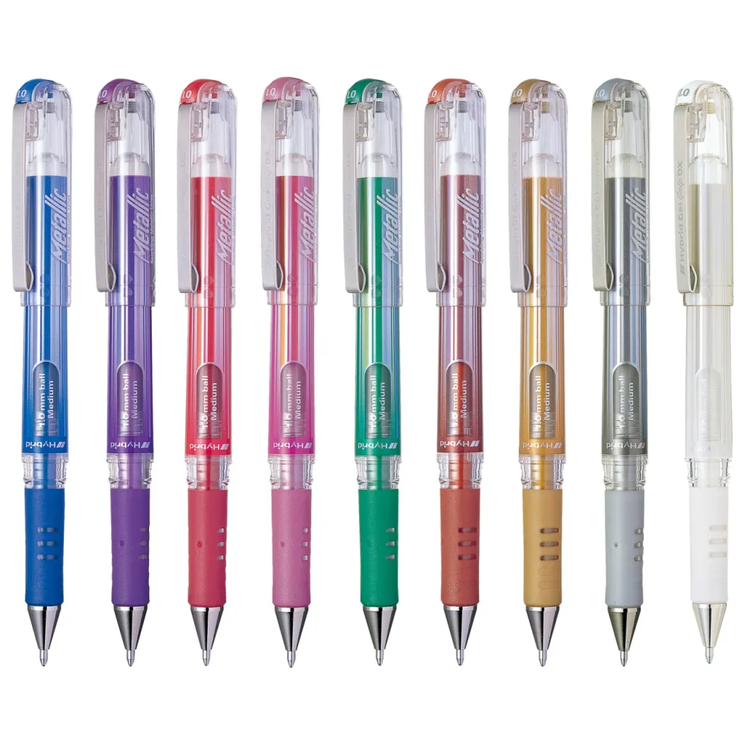 Hybrid Gel Grip DX Metallic Gelpenna