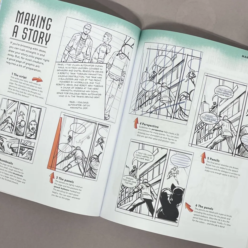 I Can Draw Graphic Novels