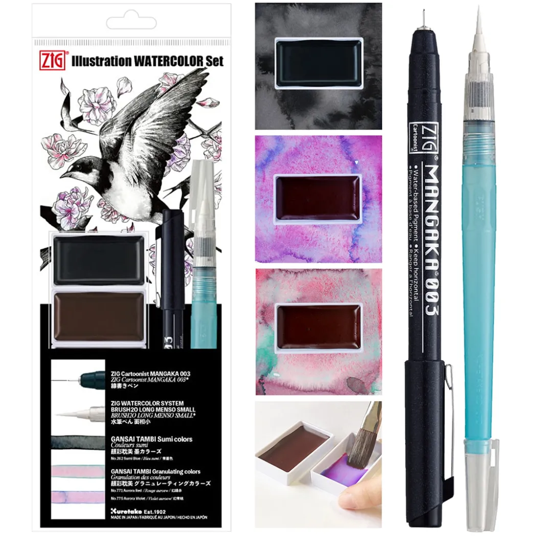 Illustration Watercolor Set