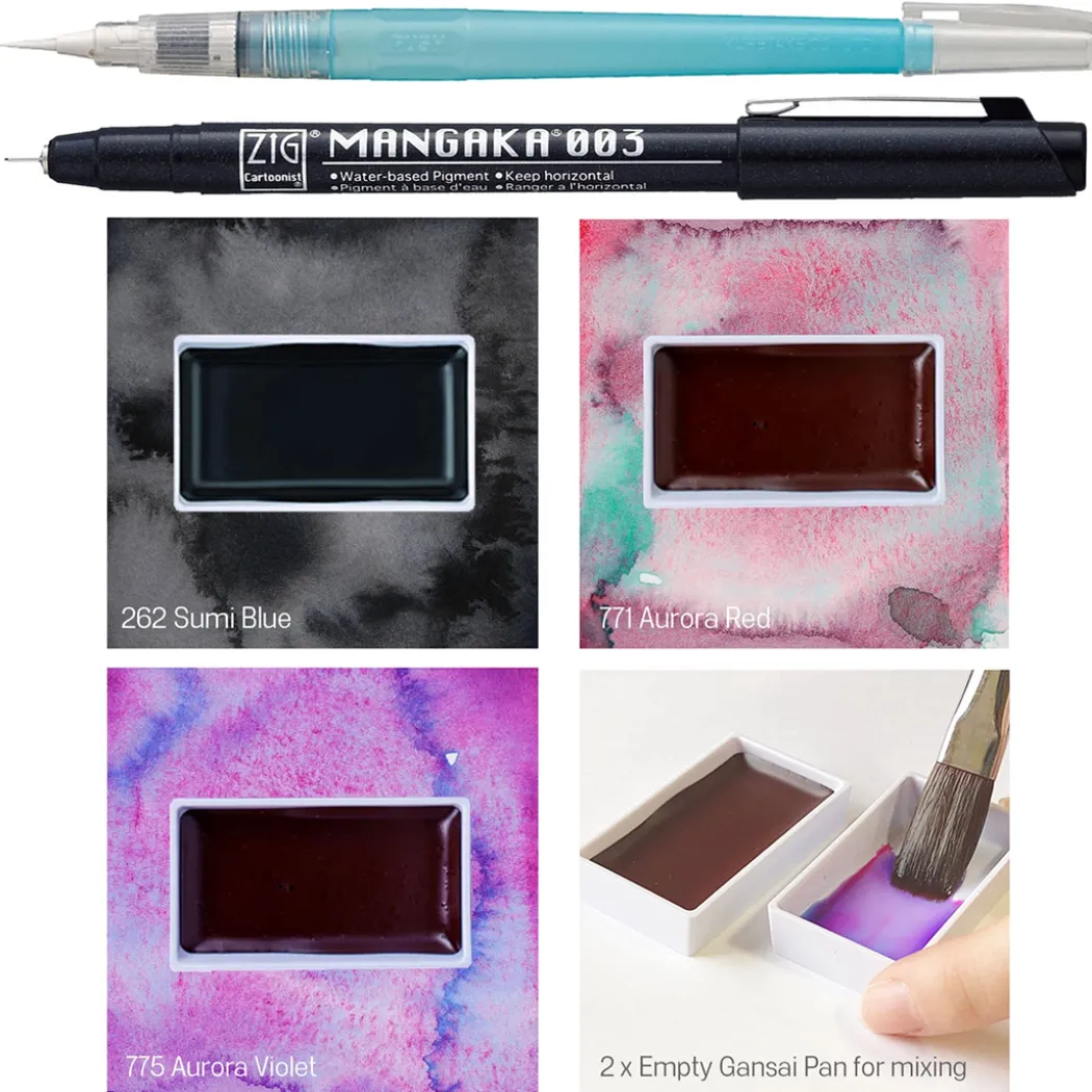 Illustration Watercolor Set