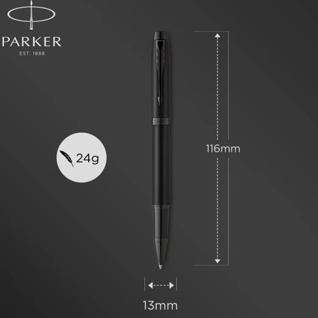IM Achromatic Black Rollerball