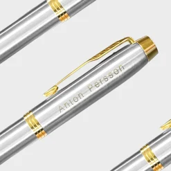 IM Brushed/Gold Rollerball