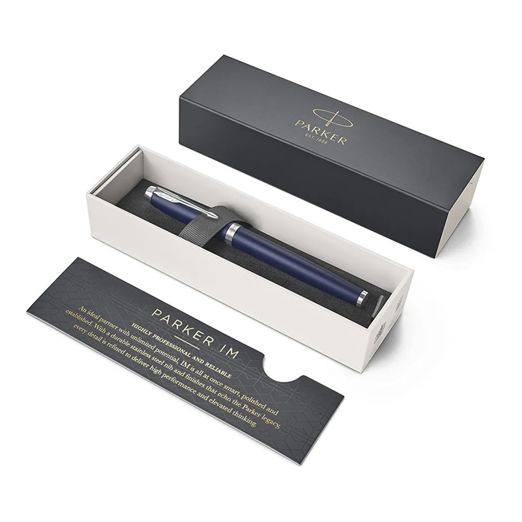 IM Matte Blue/Chrome Rollerball