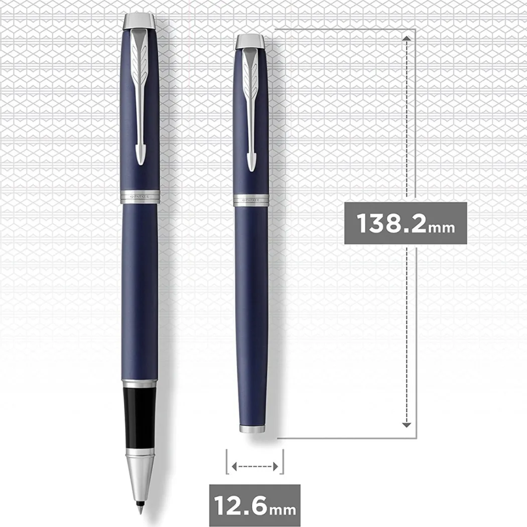 IM Matte Blue/Chrome Rollerball