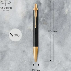 IM Premium Black/Gold Kulspetspenna