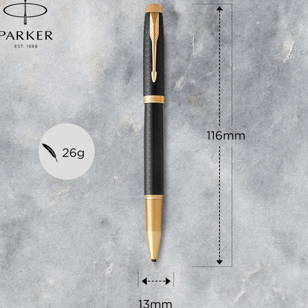 IM Premium Black/Gold Rollerball