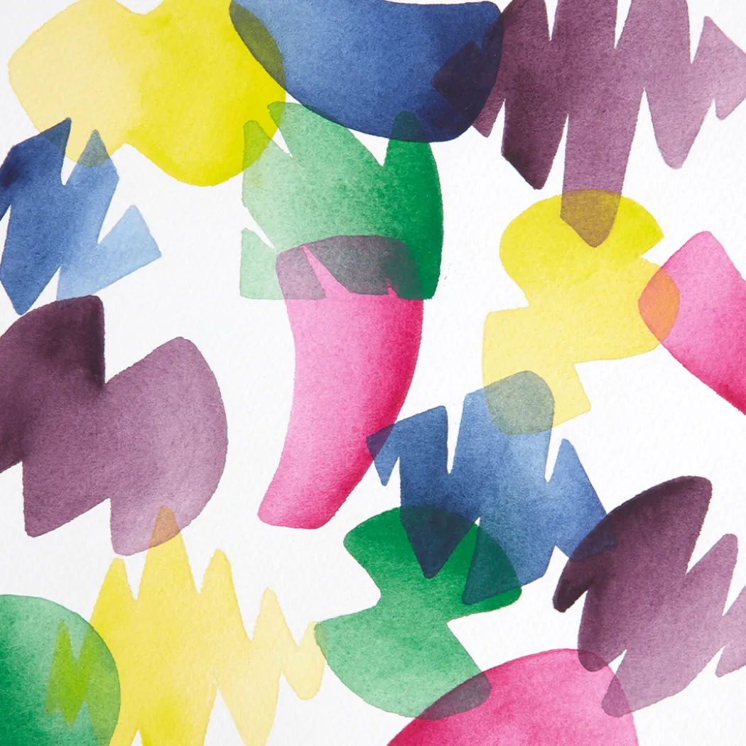 Inktense Akvarellfärg 24-set halvkoppar