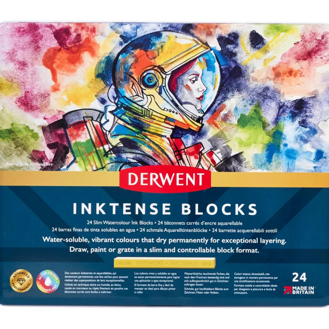Inktense Blocks 24-set