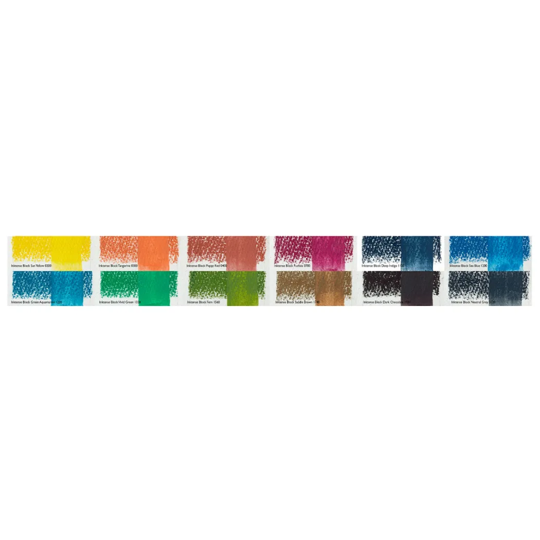 Inktense Blocks 12-set