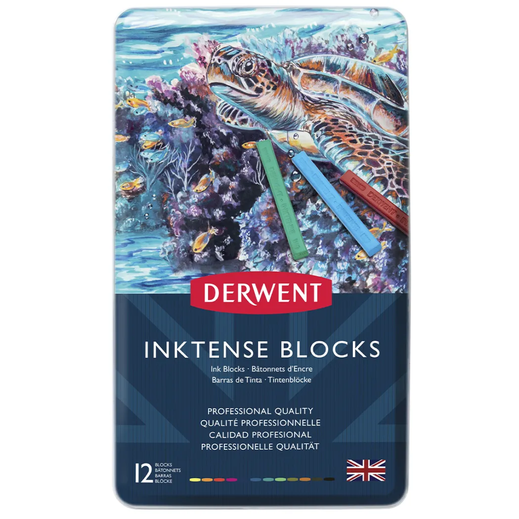 Inktense Blocks 12-set