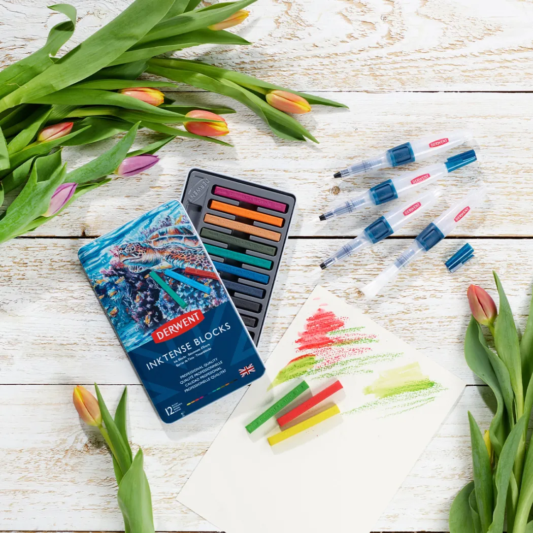Inktense Blocks 12-set