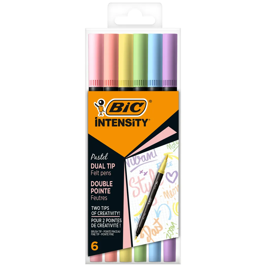 Intensity Dual Tip Pastel 6-set