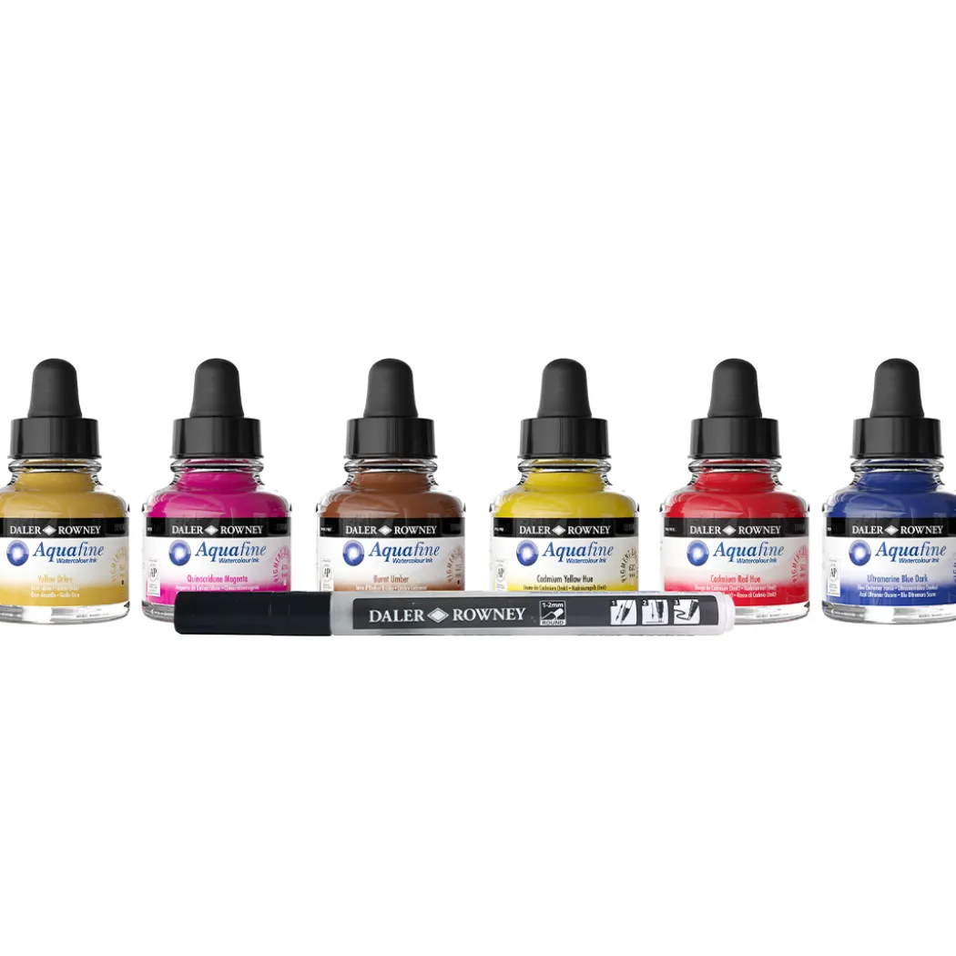 Intro Ink Akvarell set 6x29,5 ml