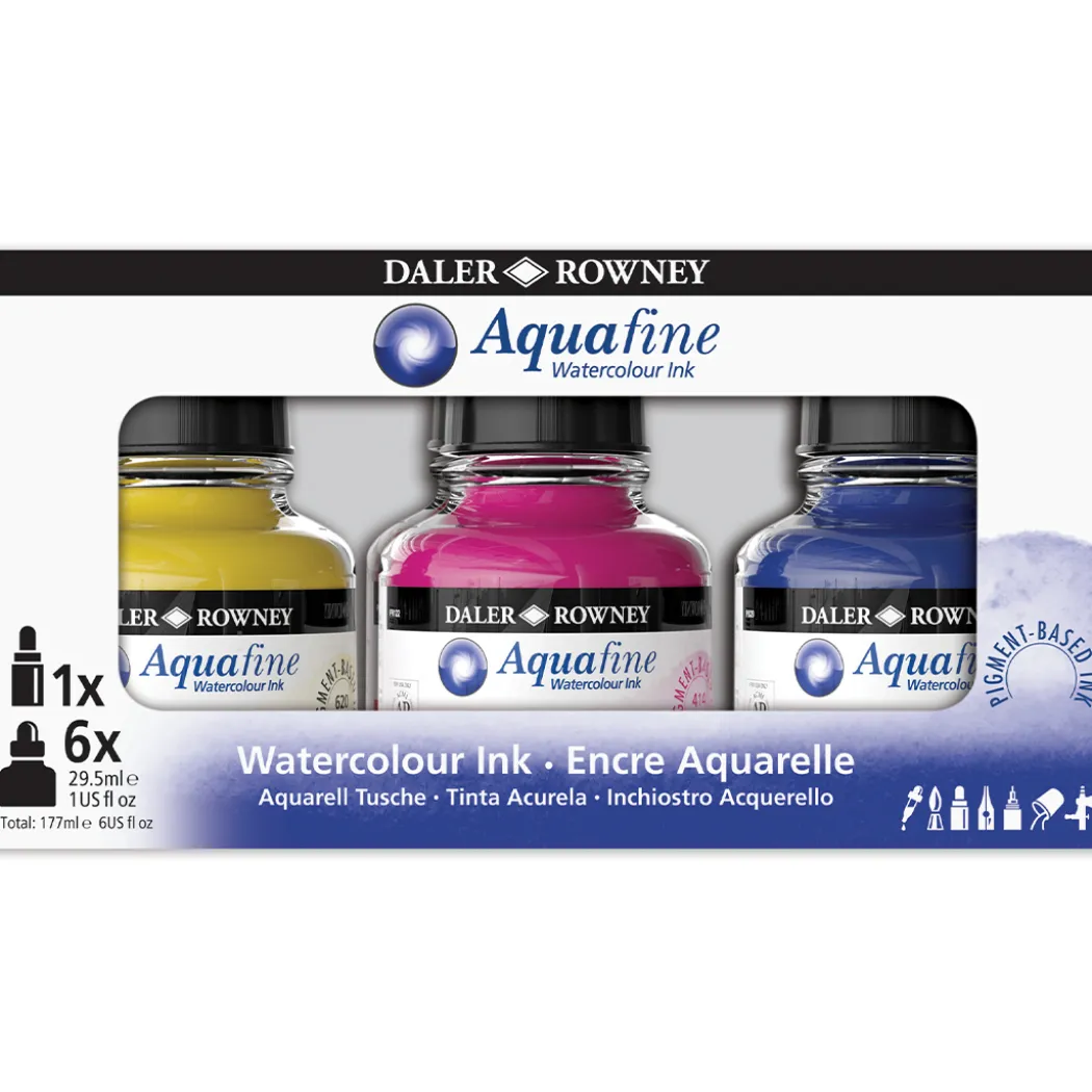 Intro Ink Akvarell set 6x29,5 ml