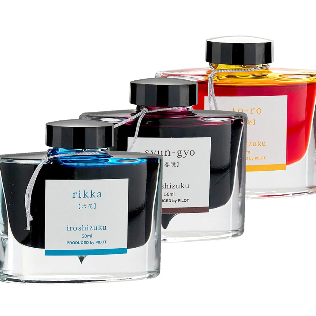Iroshizuku New Colours 3-set