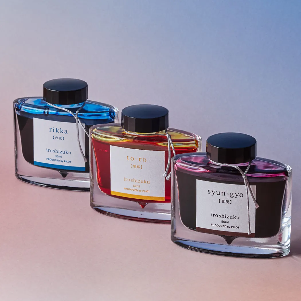 Iroshizuku New Colours 3-set