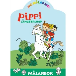Jag målar med Pippi Långstrump