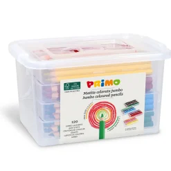 Jumbo-Färgpennor Skola 120-pack