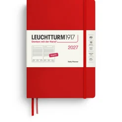Kalender Daily Planner 2027 A5 Cherry