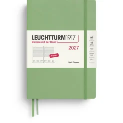 Kalender Daily Planner 2027 A5 Sage