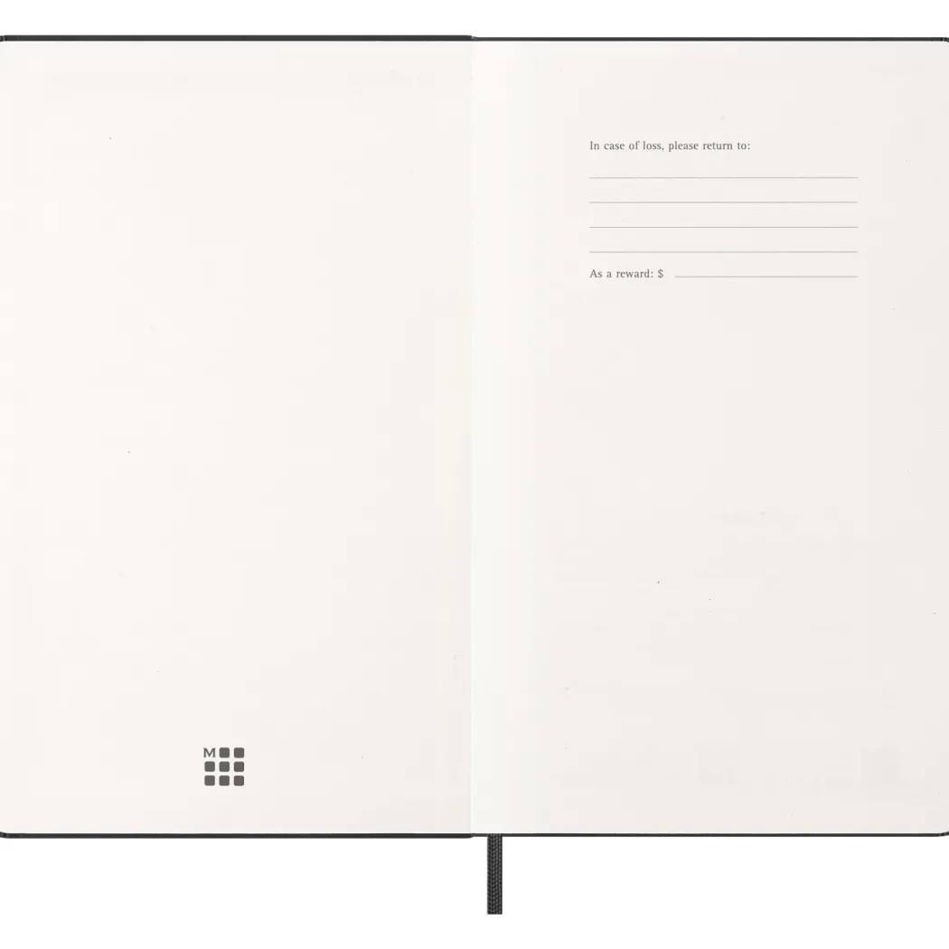 Kalender 12M Daily 2027 Hardcover Large Black
