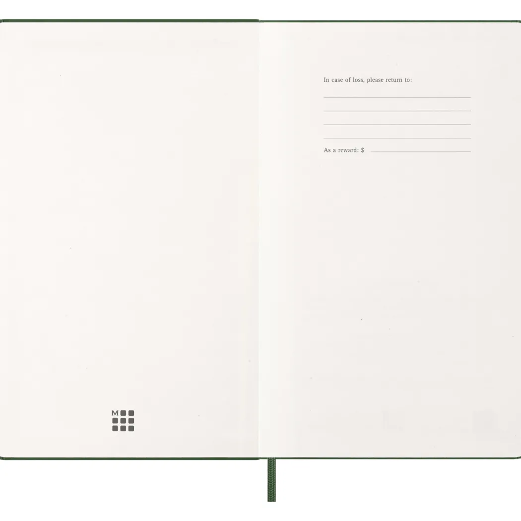 Kalender 12M Daily 2027 Hardcover Large Myrtle Green