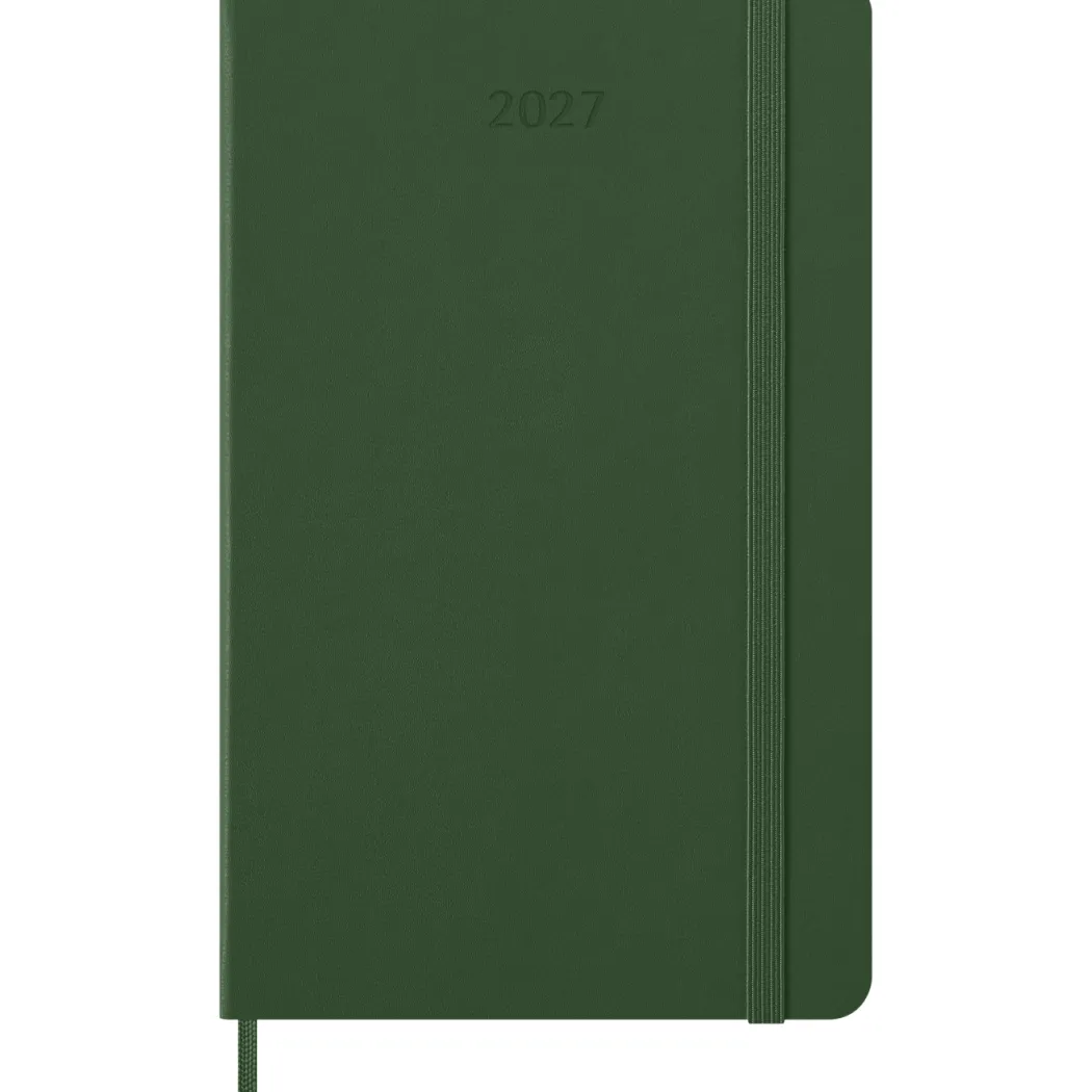 Kalender 12M Daily 2027 Hardcover Large Myrtle Green
