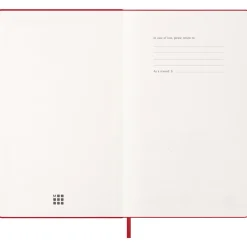 Kalender 12M Daily 2027 Hardcover Large Red