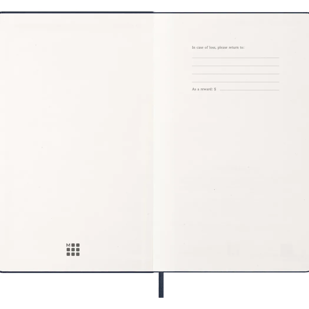 Kalender 12M Daily 2027 Hardcover Large Sapphire Blue