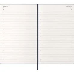 Kalender 12M Daily 2027 Hardcover Large Sapphire Blue