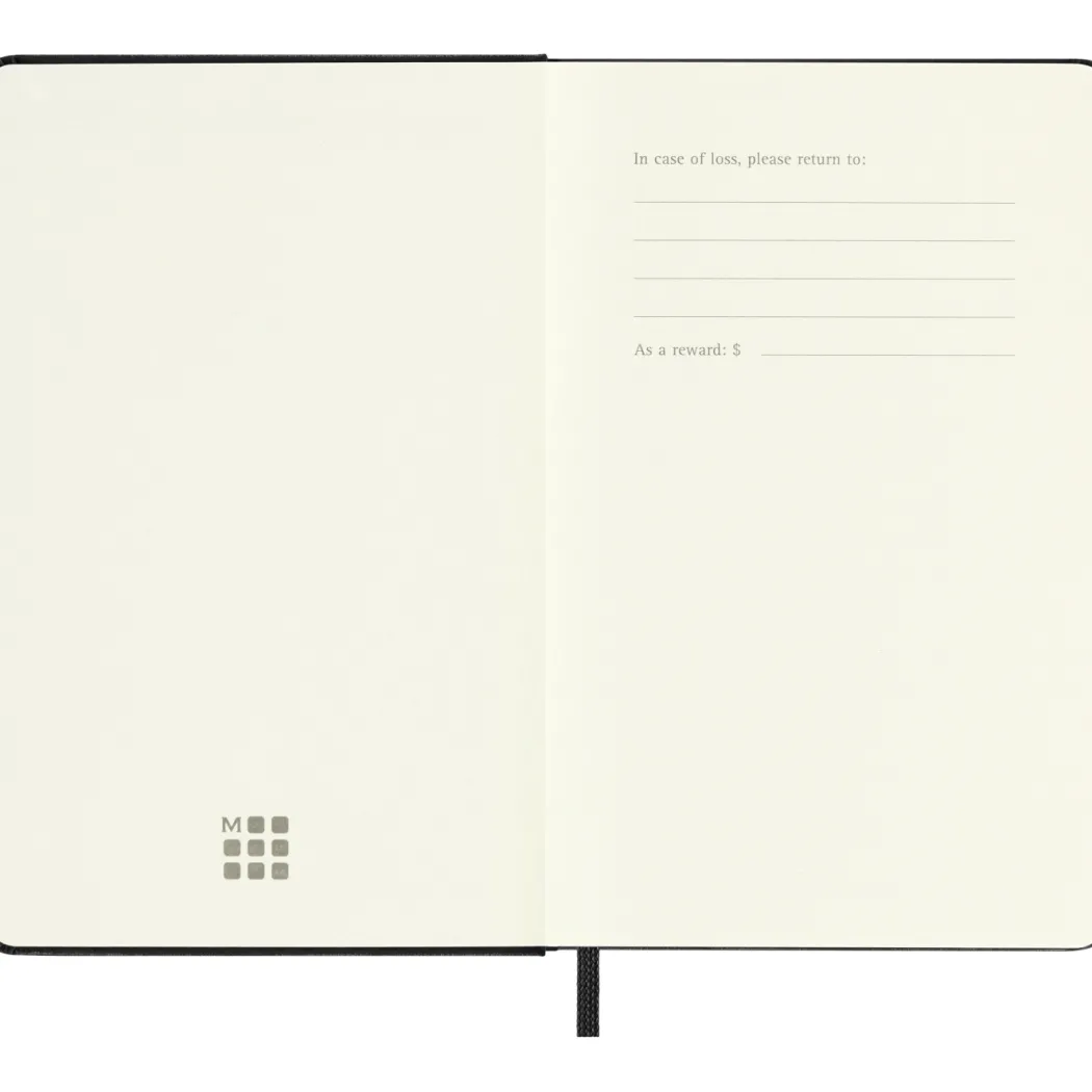 Kalender 12M Daily 2027 Hardcover Pocket Black