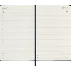 Kalender 12M Daily 2027 Hardcover Pocket Sapphire Blue