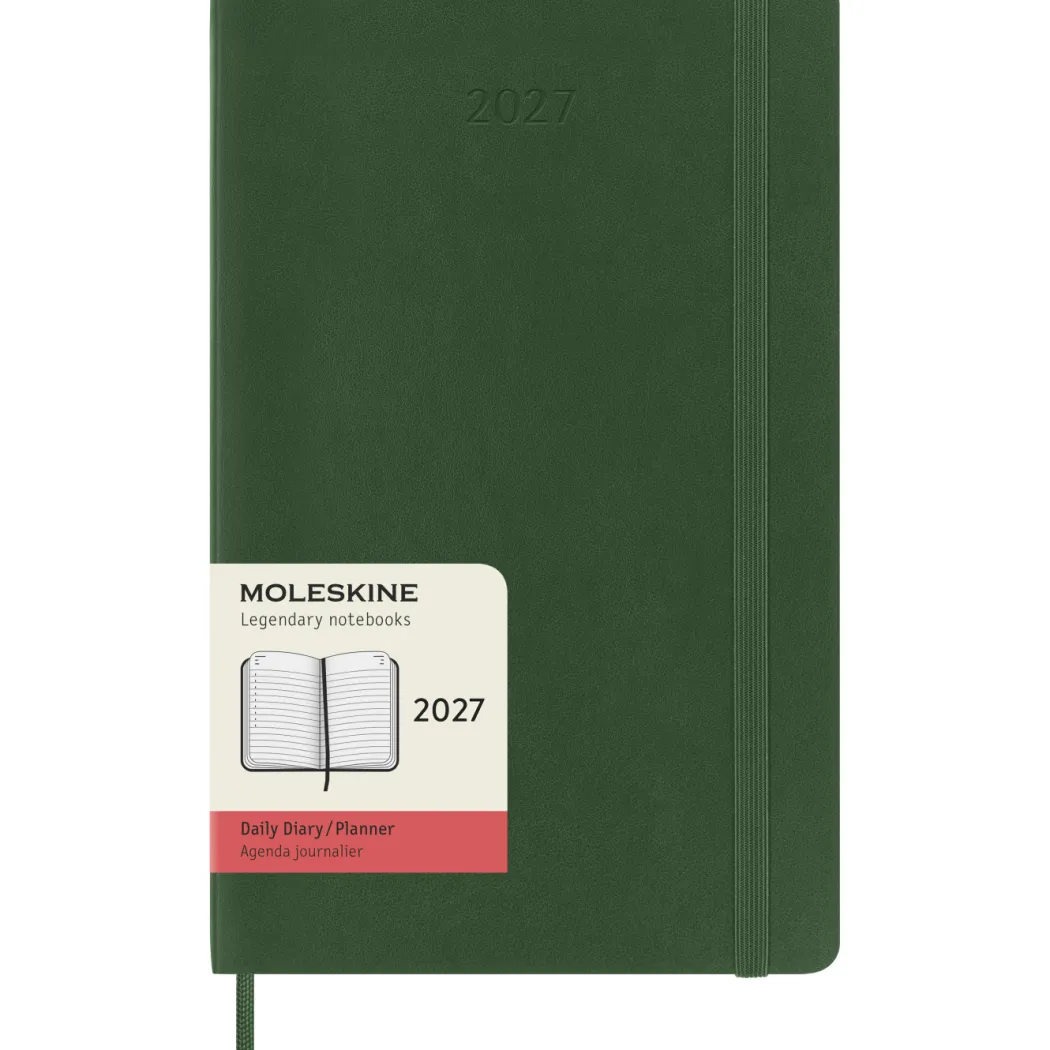 Kalender 12M Daily 2027 Softcover Large Myrtle Green