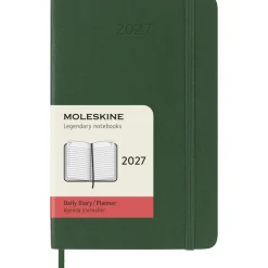 Kalender 12M Daily 2027 Softcover Pocket Myrtle Green