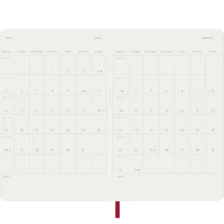 Kalender 12M Daily 2027 Softcover Pocket Red