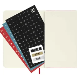 Kalender 12M Daily 2027 Softcover Pocket Red