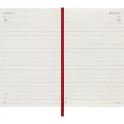 Kalender 12M Daily 2027 Softcover Pocket Red
