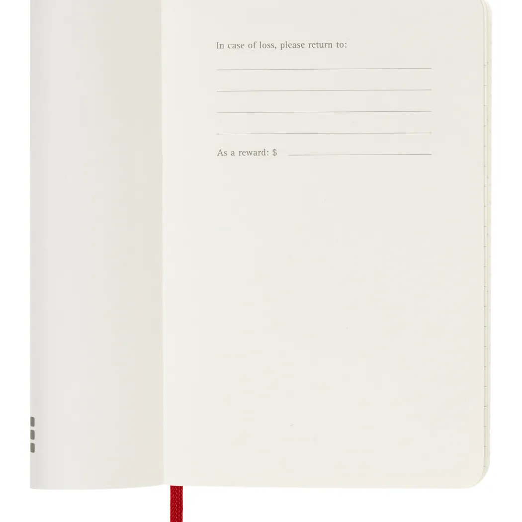 Kalender 12M Daily 2027 Softcover Pocket Red