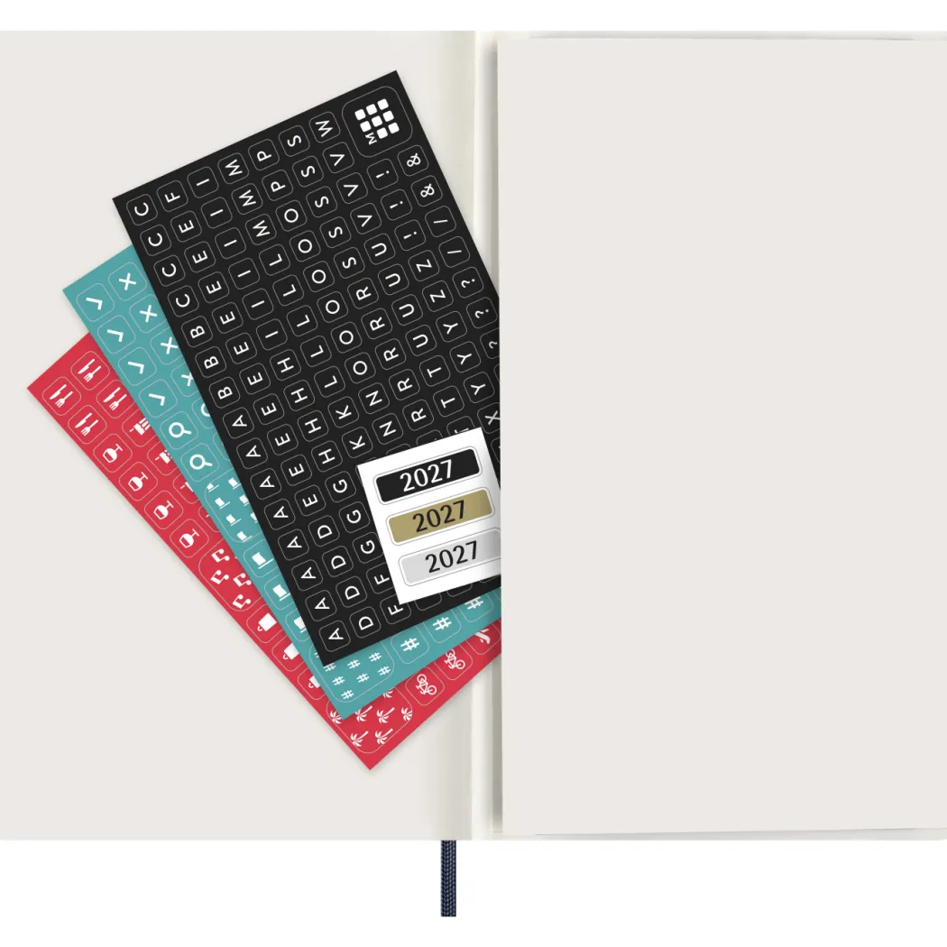 Kalender 12M Daily 2027 Softcover Pocket Sapphire Blue